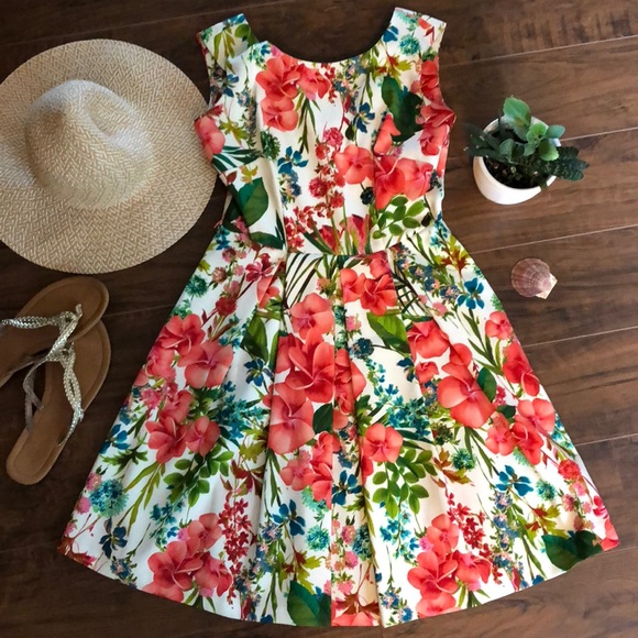danny and nicole floral dress